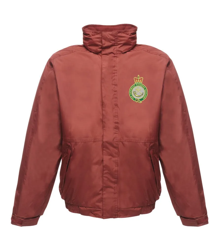 Sherwood Rangers Yeomanry Embroidered Regatta Waterproof Insulated Jacket