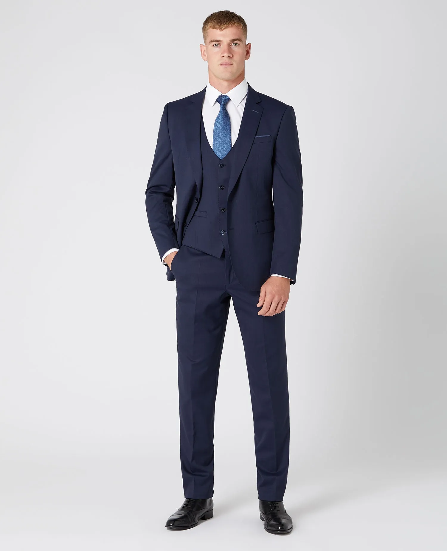 Slim Fit Wool-Rich Mix and Match Suit