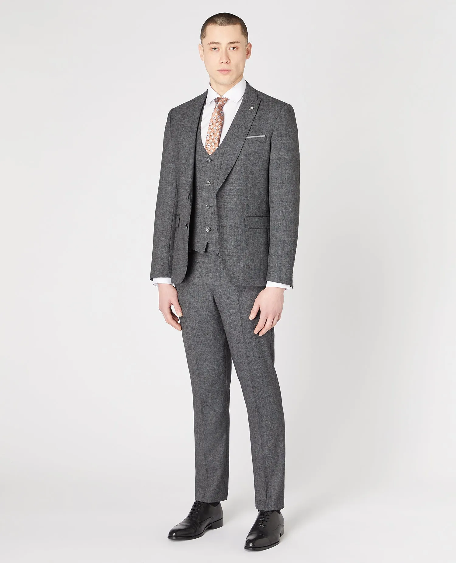 Slim Fit Wool-Rich Stretch Mix and Match Suit