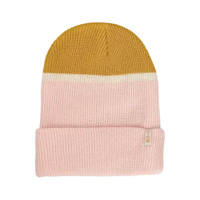 Smell The Flowers Beanie - Pink/Marigold