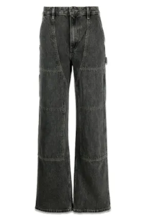 Straight-Leg Carpenter Denim Jeans