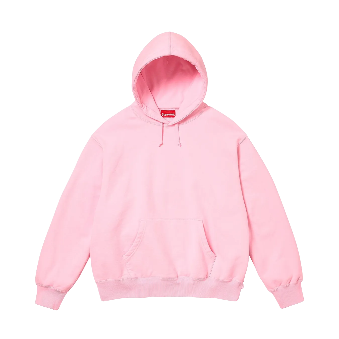 Supreme Satin Appliqué Hoodie 'Light Pink'