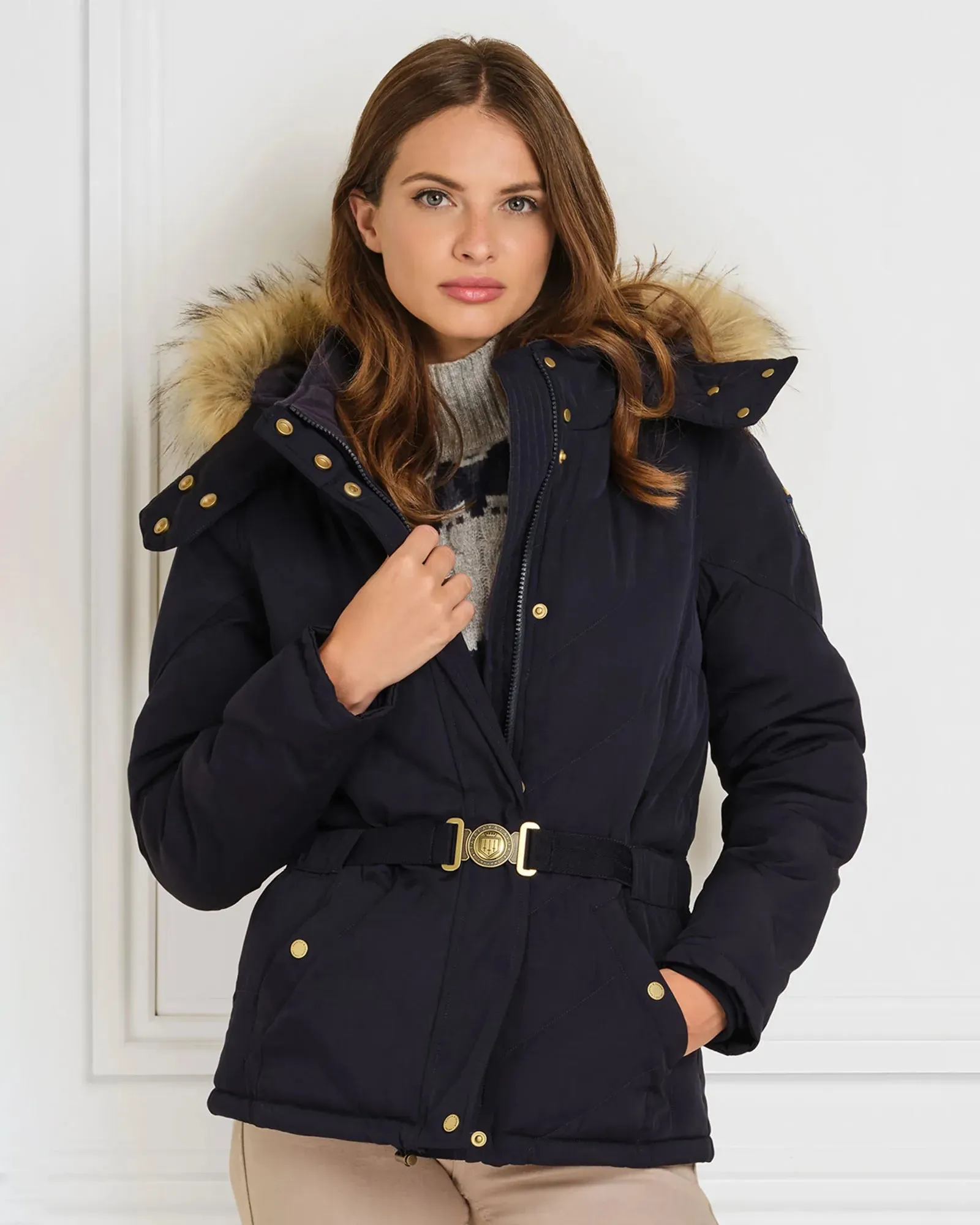 The Charlotte Jacket - Navy