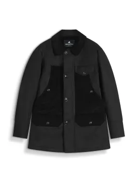 The Countryman in Grenfell Cloth Black and Corduroy