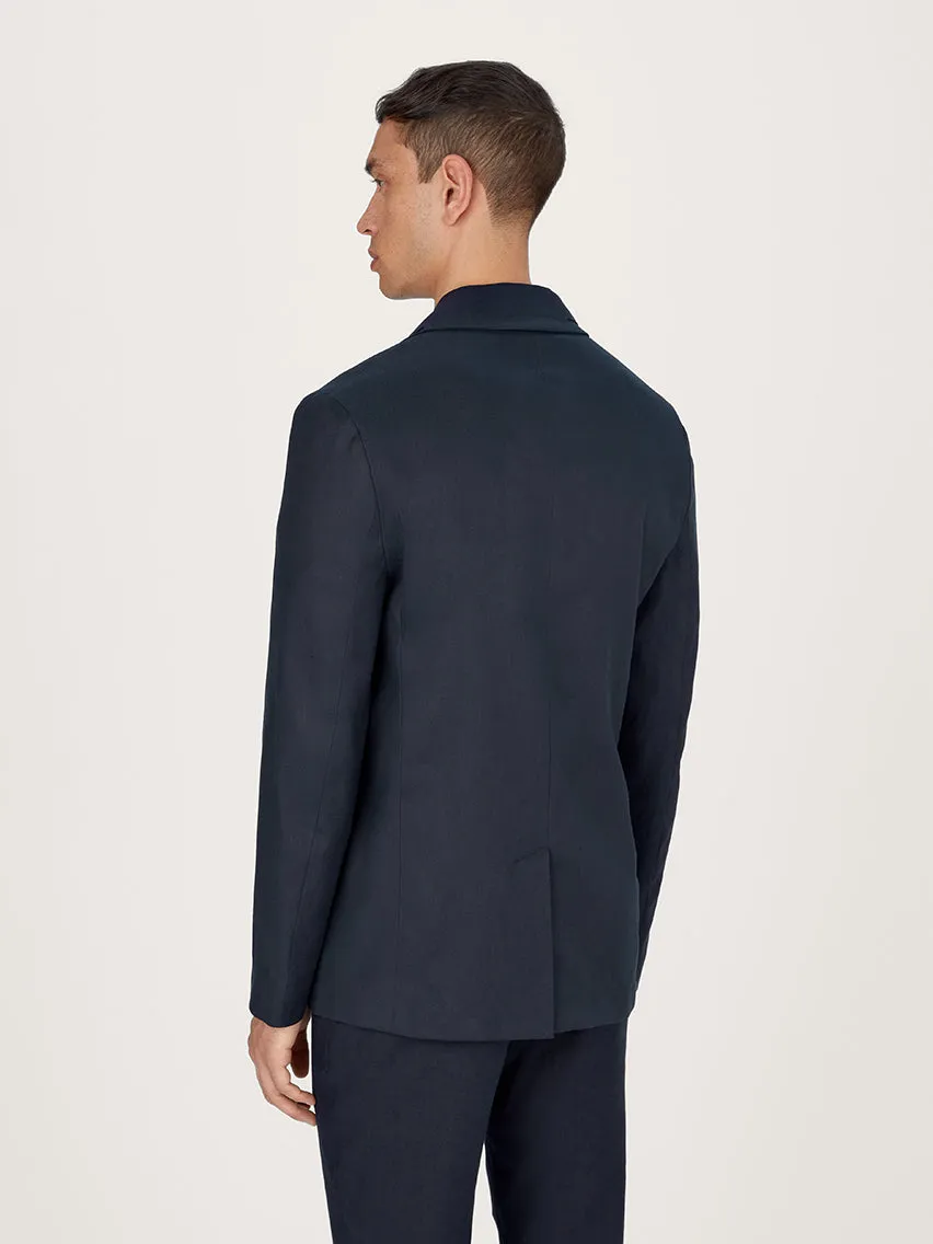 The Linen 24 Blazer || Navy | Linen