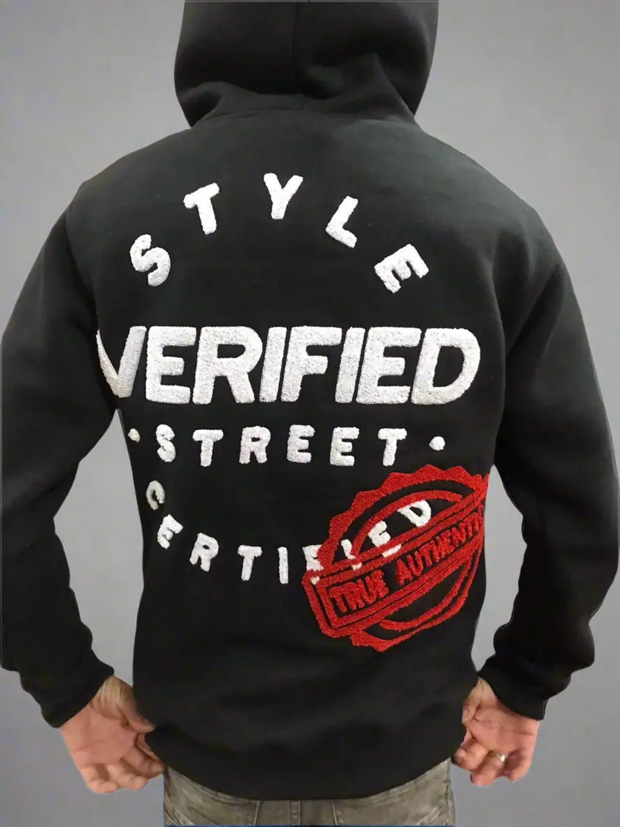 True Authentic Founder Addition ' TA logo Certified Stamp"Hoodie