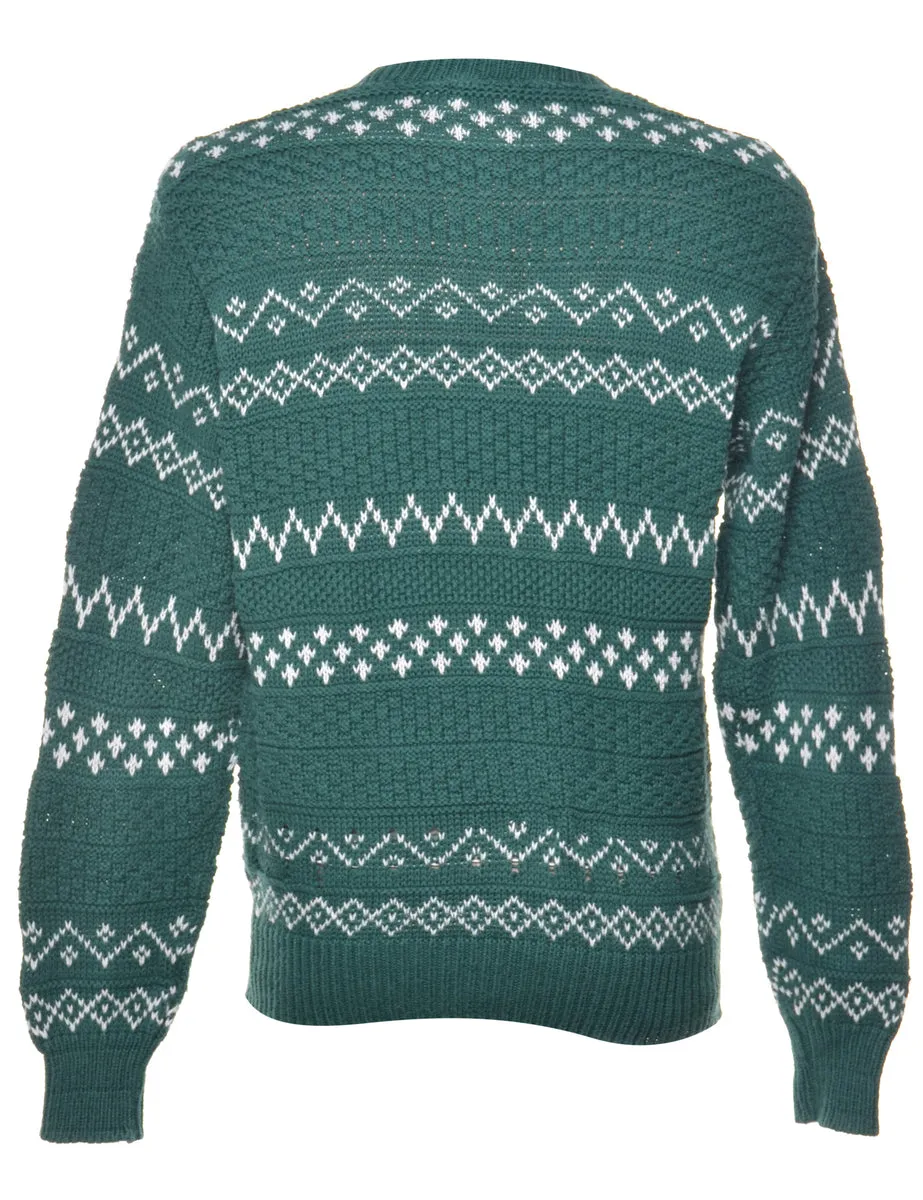 Turquoise Jumper - M