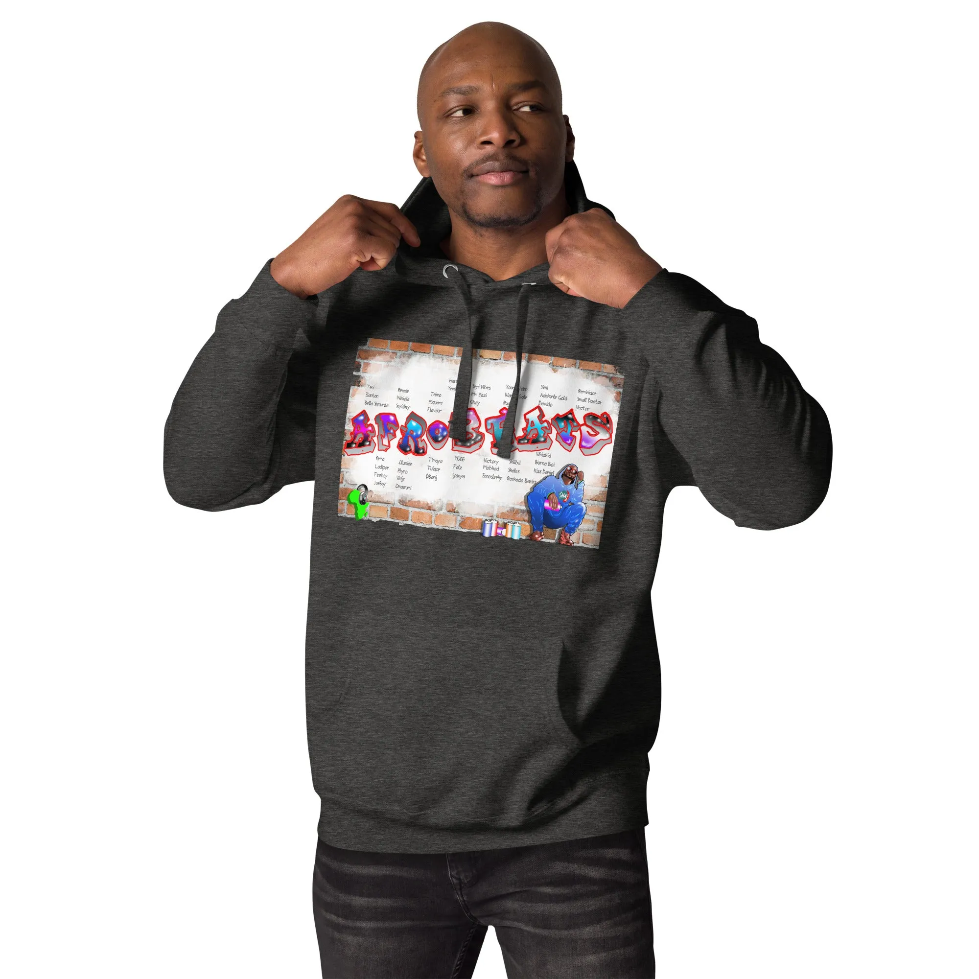 Unisex graphic Hoodie Graffiti Afrobeats