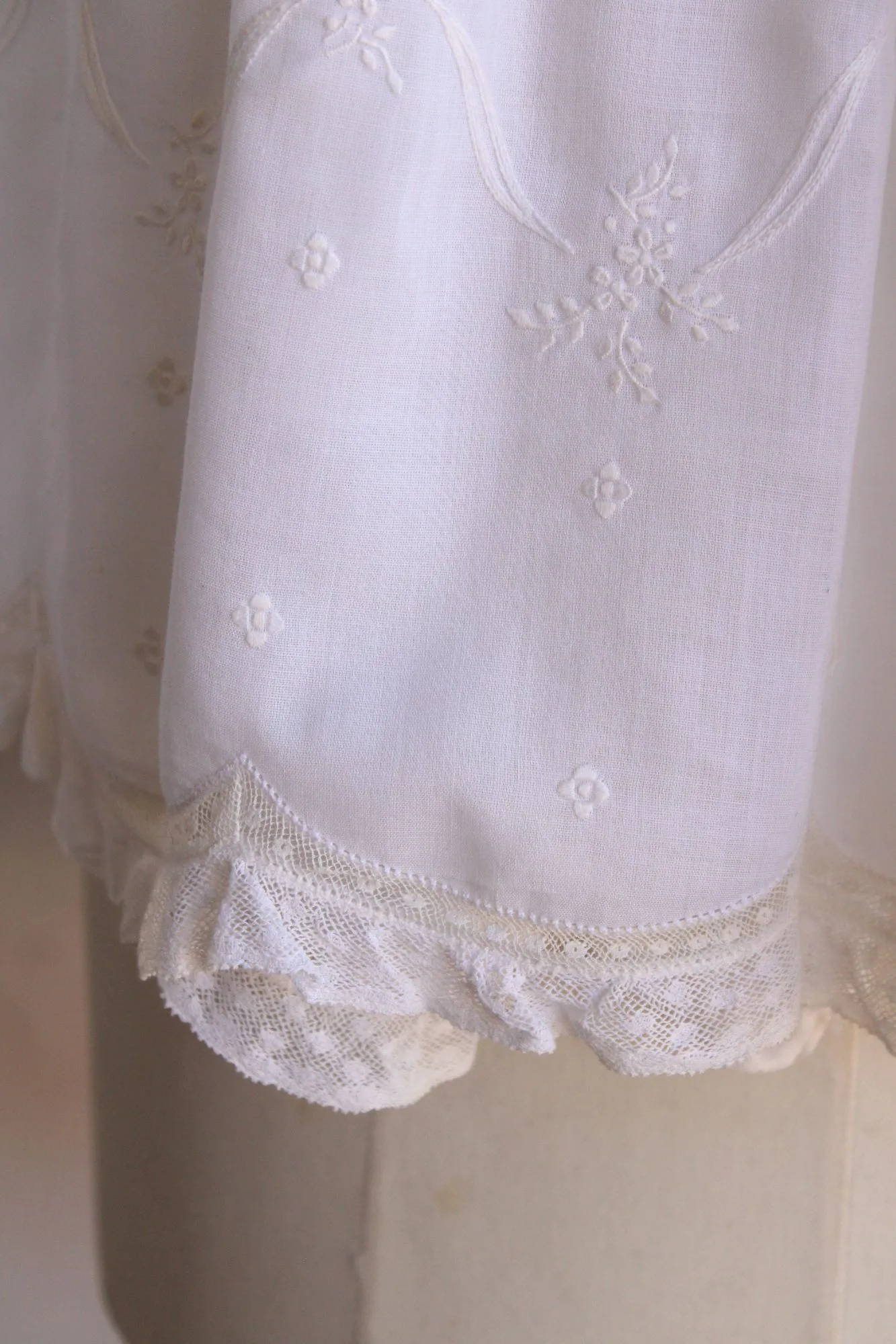 Vintage 1970s Baby Christening Dress